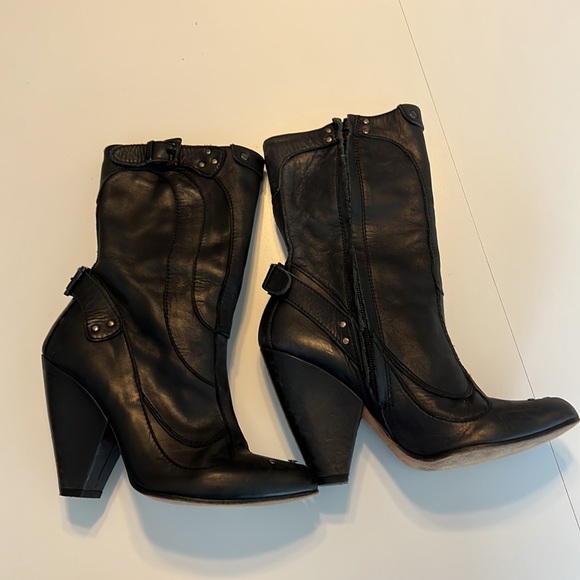 DIESEL western leather boots - Picture 6 of 7